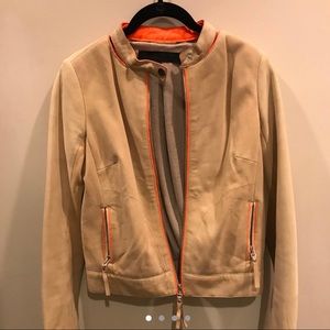 L.A.M.B. Camel suede jacket